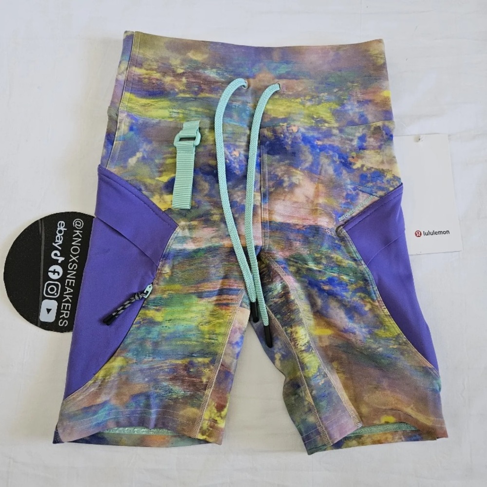 Lululemon Cargo SHR Hiking Short 8” ALNM Multicolor Women's Size 4